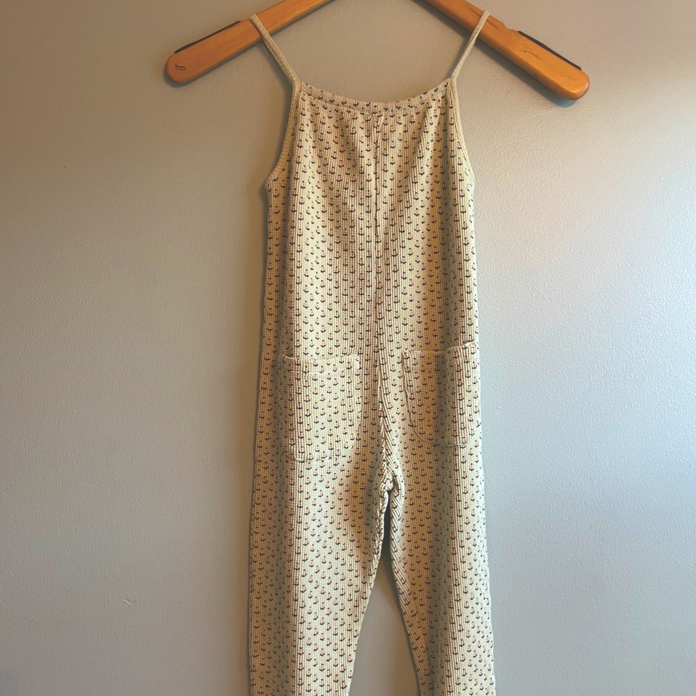 Zara Jumpsuit Romper - Waffle Floral Print